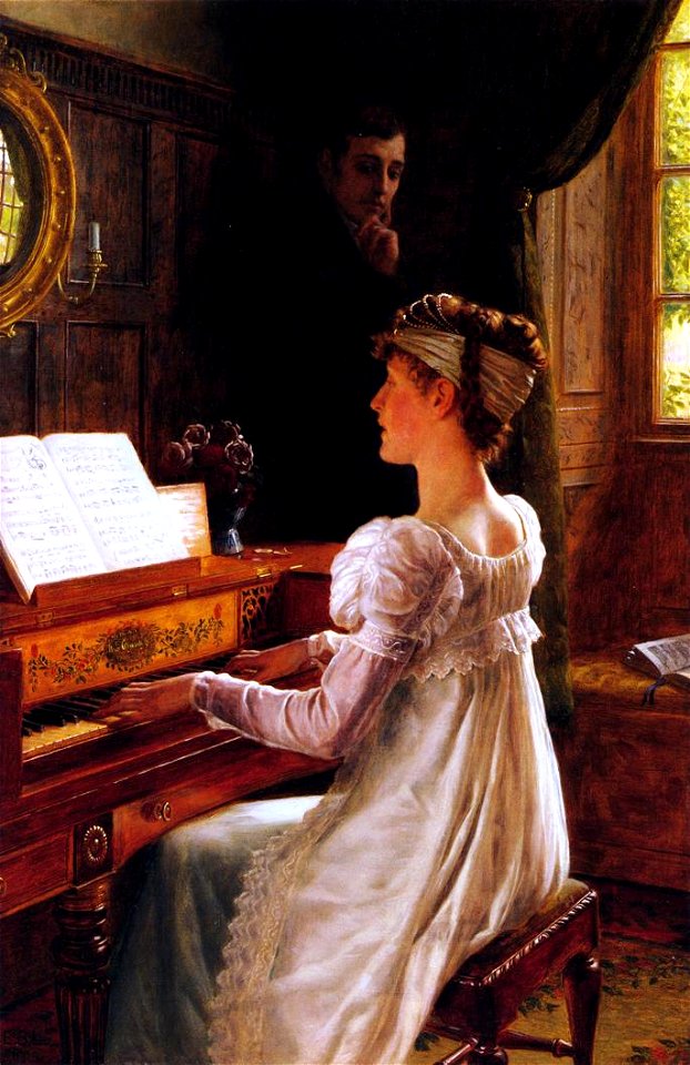 Edmund Blair Leighton - Courtship
