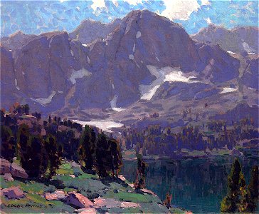 Edgar Payne Summit Lake, High Sierras