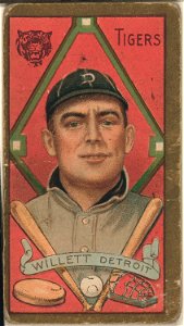 Edgar Willett, Detroit Tigers, baseball card portrait LCCN2008677872