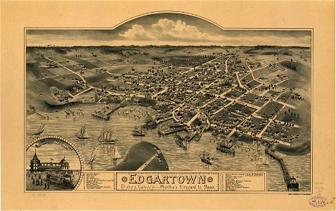 Edgartown, Duke's County, Martha's Vineyard Id., Mass. LOC 75694570