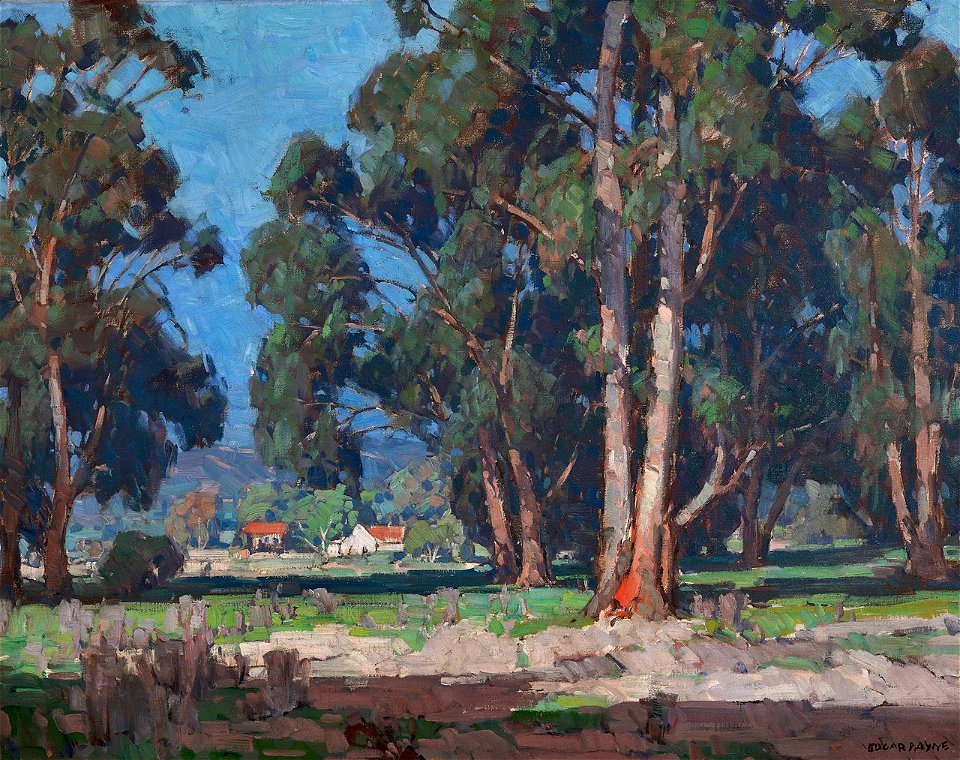 Edgar Payne Eucalyptus Landscape, California