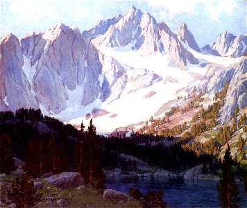 Edgar Payne Lake in the High Sierras