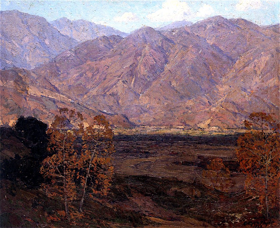 Edgar Payne Sierra Madre from Mt. Vista