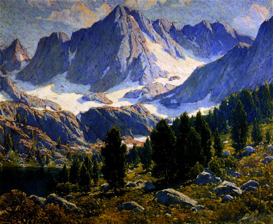 Edgar Payne Wooded Slopes