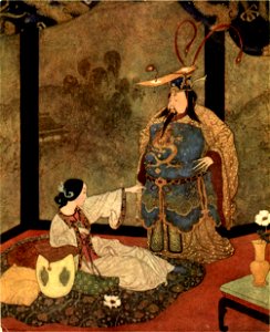 Edmund Dulac's picture-book for the French Red Cross - color plate 18