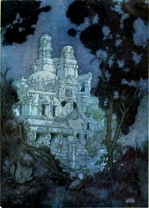 Edmund Dulac's picture-book for the French Red Cross - color plate 04
