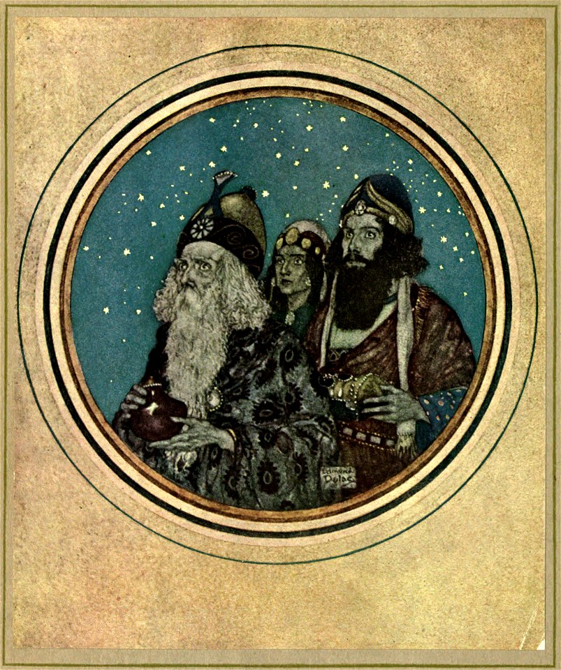 Edmund Dulac's picture-book for the French Red Cross - color plate 08