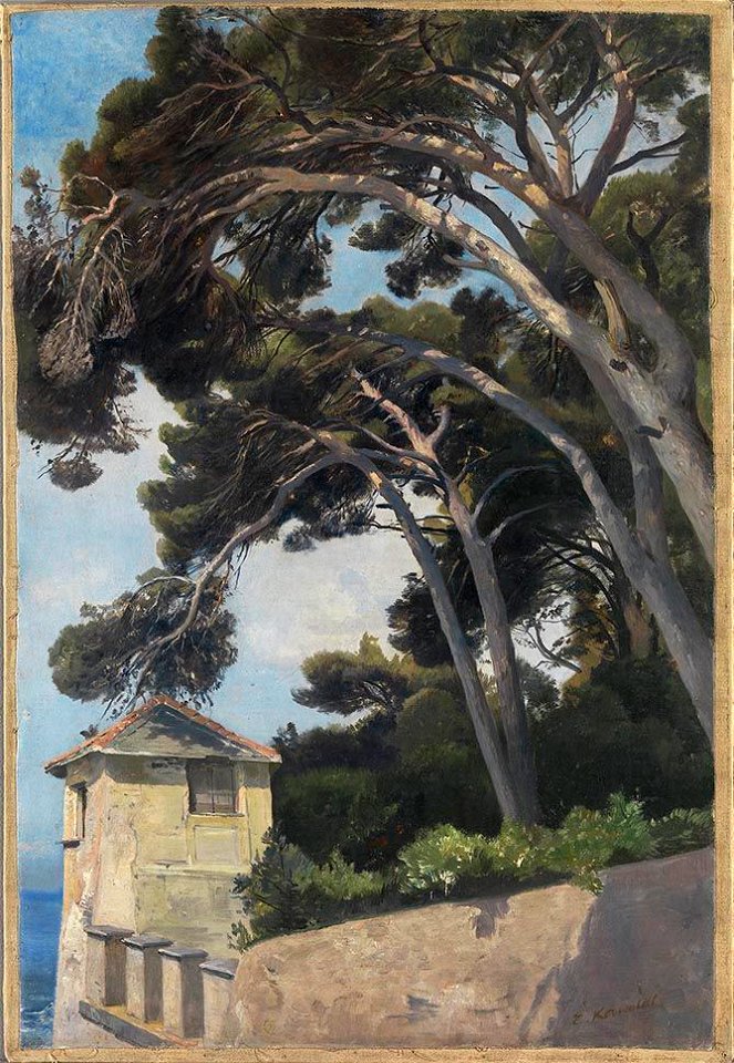 Edmund Friedrich Kanoldt - Pinien bei Nervi - 12551 - Bavarian State Painting Collections
