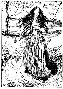 Edmund J Sullivan Illustrations to The Rubaiyat of Omar Khayyam First Version Quatrain-004