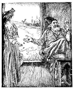 Edmund J Sullivan Illustrations to The Rubaiyat of Omar Khayyam First Version Quatrain-012