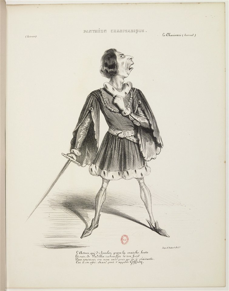 Edmond Geffroy- Panthéon charivarique