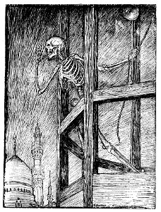 Edmund J Sullivan Illustrations to The Rubaiyat of Omar Khayyam First Version Quatrain-024