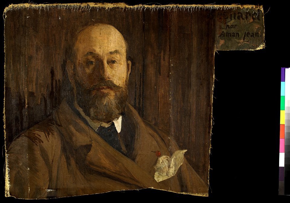 Edmond (Amand Edmond Jean Aman-Jean dit) - Portrait de Paul Albert Besnard (fragment) - PPP4960 - Musée des Beaux-Arts de la ville de Paris