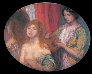 Edmond-François Aman-Jean - Hair - Google Art Project