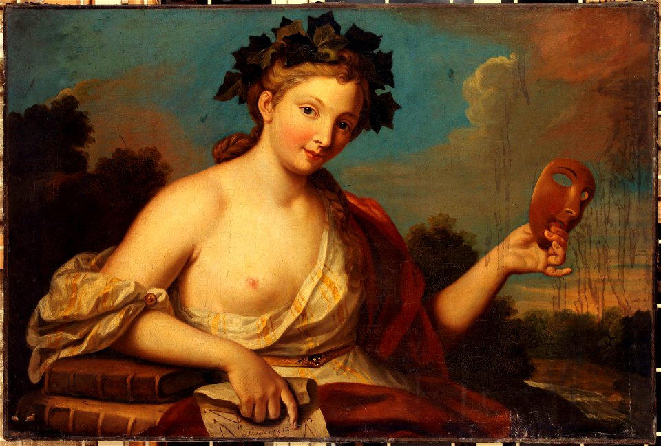 Edmond Collignon - Allégorie de la Comédie - P786-1 - Musée Carnavalet
