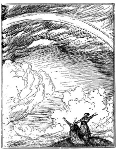 Edmund J Sullivan Illustrations to The Rubaiyat of Omar Khayyam First Version Quatrain-052