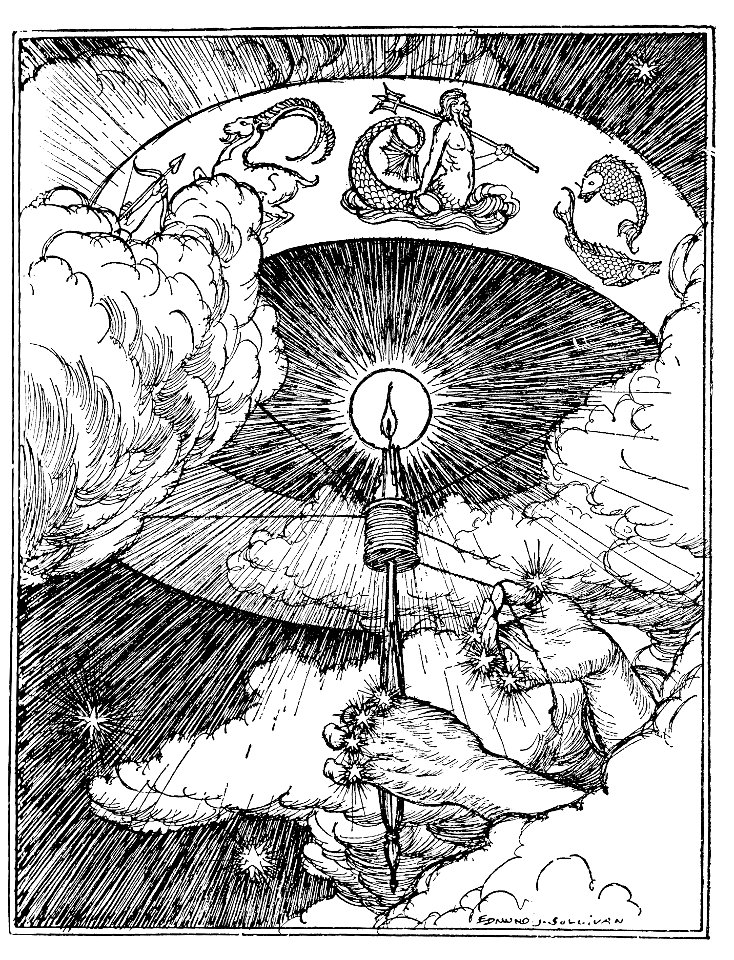 Edmund J Sullivan Illustrations to The Rubaiyat of Omar Khayyam First Version Quatrain-046