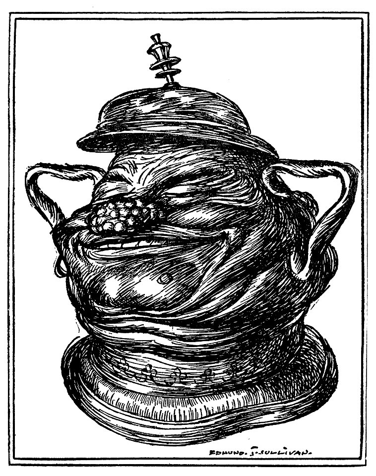 Edmund J Sullivan Illustrations to The Rubaiyat of Omar Khayyam First Version Quatrain-064