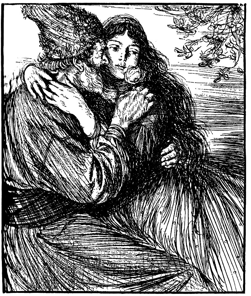 Edmund J Sullivan Illustrations to The Rubaiyat of Omar Khayyam First Version Quatrain-072