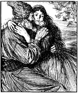 Edmund J Sullivan Illustrations to The Rubaiyat of Omar Khayyam First Version Quatrain-072