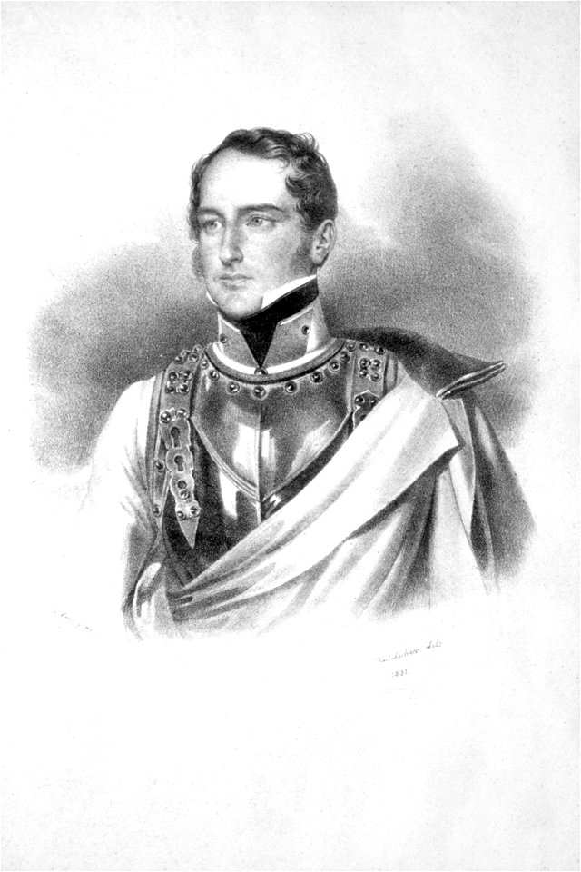 Edmund Schwarzenberg 1831 Litho