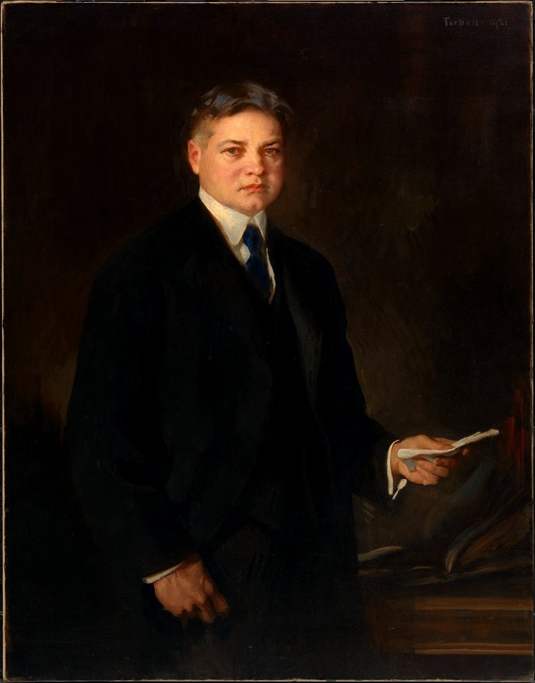 Edmund Charles Tarbell - Herbert Hoover - NPG.65.30 - National Portrait Gallery