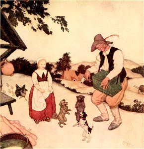 Edmund Dulac's fairy book - color plate 03