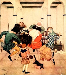 Edmund Dulac's fairy book - color plate 11