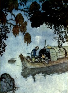 Edmund Dulac's picture-book for the French Red Cross - color plate 07