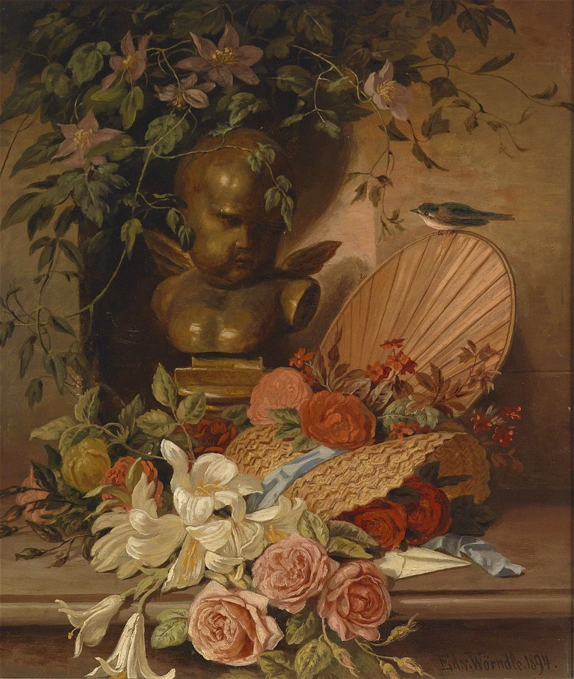 Edmund von Wörndle Stillleben 1894