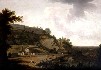 Edmund Garvey (c.1740-1813) - View near Crabtree Limekiln - 872234 - National Trust
