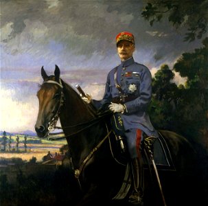 Edmund C. Tarbell - Marshal Ferdinand Foch - 1923.6.20 - Smithsonian American Art Museum. Free illustration for personal and commercial use.