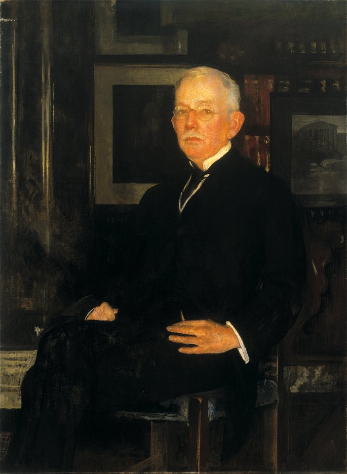 Edmund Charles Tarbell - Portrait of John Joseph Albright - 1915-1 - Albright–Knox Art Gallery