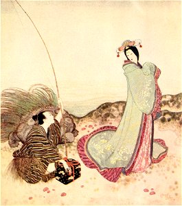 Edmund Dulac's fairy book - color plate 13