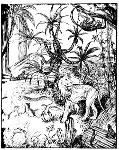 Edmund J Sullivan Illustrations to The Rubaiyat of Omar Khayyam First Version Quatrain-017