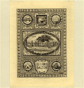 Edmund Garrett Bookplate-Dalton