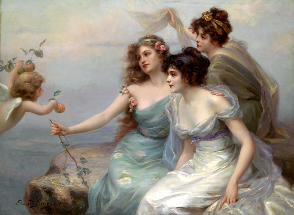 Edouard Bisson Die drei Grazien 1899