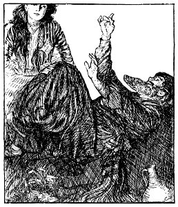 Edmund J Sullivan Illustrations to The Rubaiyat of Omar Khayyam First Version Quatrain-045