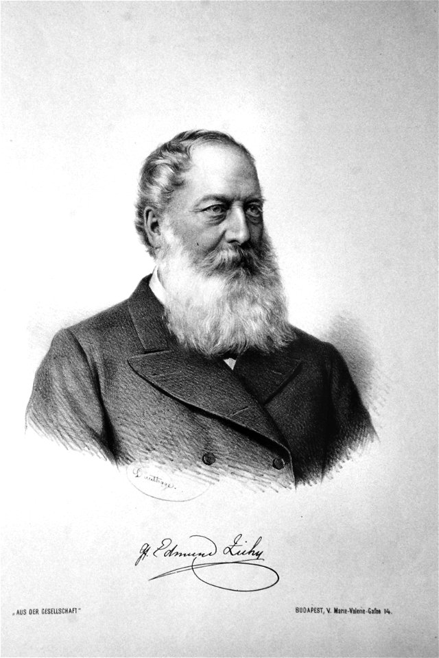 Edmund Graf Zichy Litho