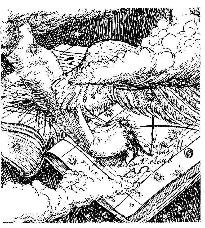 Edmund J Sullivan Illustrations to The Rubaiyat of Omar Khayyam First Version Quatrain-053