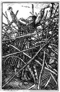 Edmund J Sullivan Illustrations to The Rubaiyat of Omar Khayyam First Version Quatrain-057
