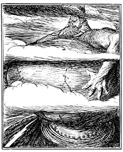 Edmund J Sullivan Illustrations to The Rubaiyat of Omar Khayyam First Version Quatrain-061