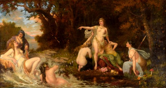 Edmund Kregczy Diana und Amphitrite 1898