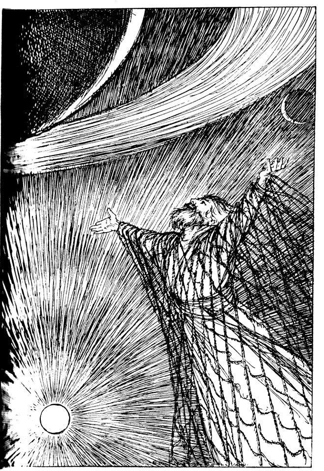 Edmund J Sullivan Illustrations to The Rubaiyat of Omar Khayyam First Version Quatrain-031