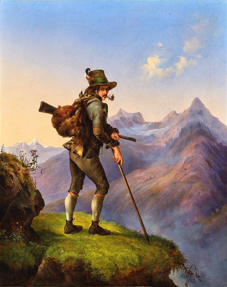 Edmund Mahlknecht Porträt Adam Rosenblattl