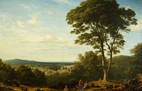 Edmund Marriner Gill (1820-1894) - View of the Grounds at Ashridge, Hertfordshire - 515548 - National Trust