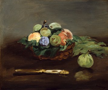 Edouard Manet - Basket of Fruit - Google Art Project