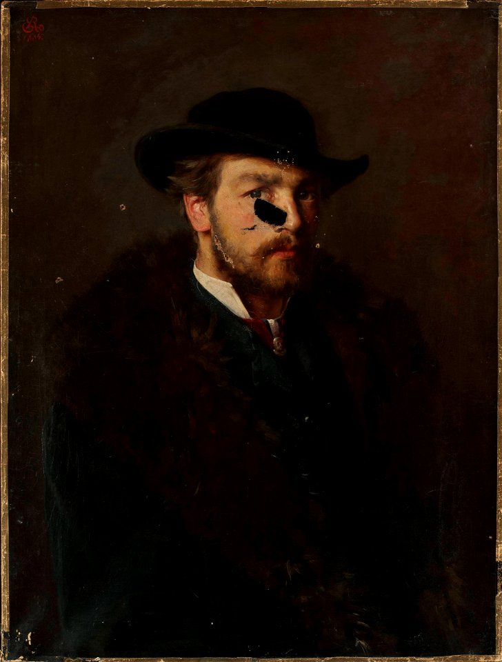 Edmund Perle - Self-portrait - MP 4005 MNW - National Museum in Warsaw