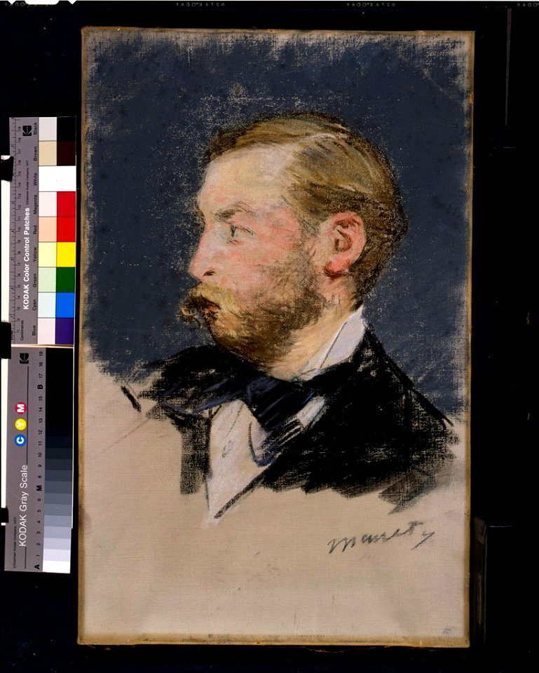 Edouard Manet - Portrait of a Man - 1934.36 - Fogg Museum