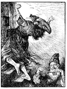 Edmund J Sullivan Illustrations to The Rubaiyat of Omar Khayyam First Version Quatrain-055